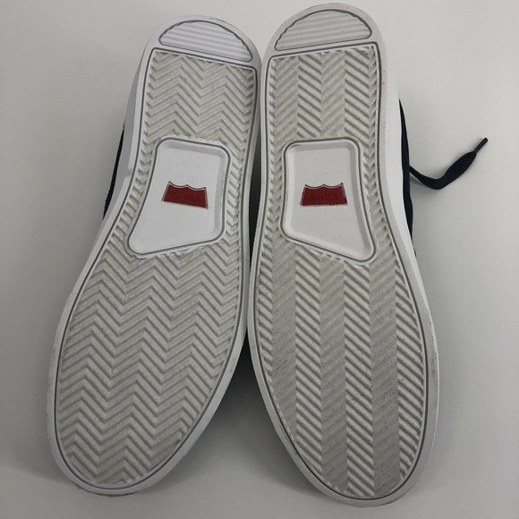 Levis Shoes Canvas Faux Leather Size 9.5 Sneakers - Picture 8 of 12